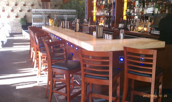 Downtown Restaurant Bar Top